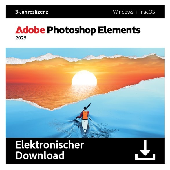 Adobe Photoshop Elements 2025 - www.software-shop.com.de