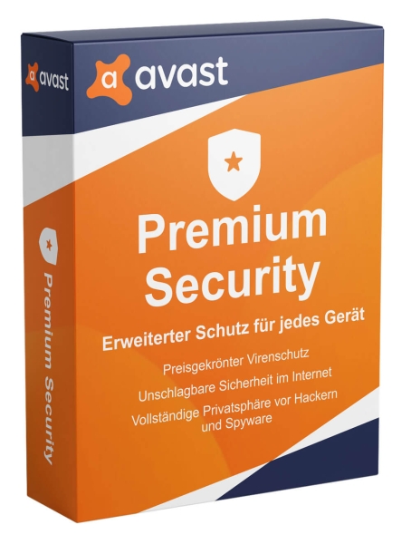 Avast Premium Security 2022 - www.software-shop.com.de