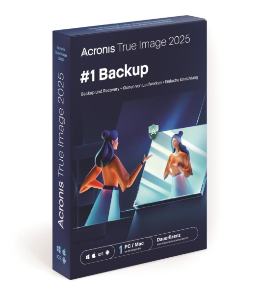 Acronis True Image, 1 Gerät, Dauerlizenz, Download