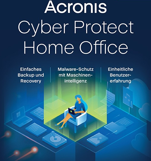 Acronis Cyber Protect Home Office, Dauerlizenz, Download