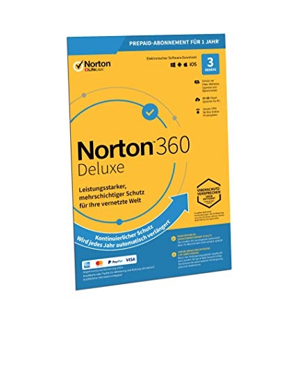 Symantec Norton 360 Deluxe inkl. 25 GB