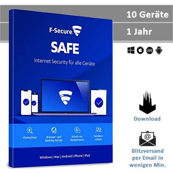 F-Secure Safe 2021 - www.software-shop.com.de