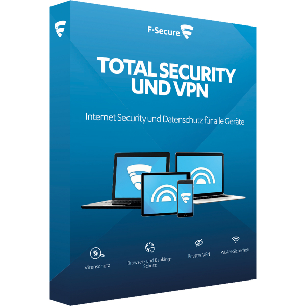 F-Secure Total Security und VPN 2020 - www.software-shop.com.de