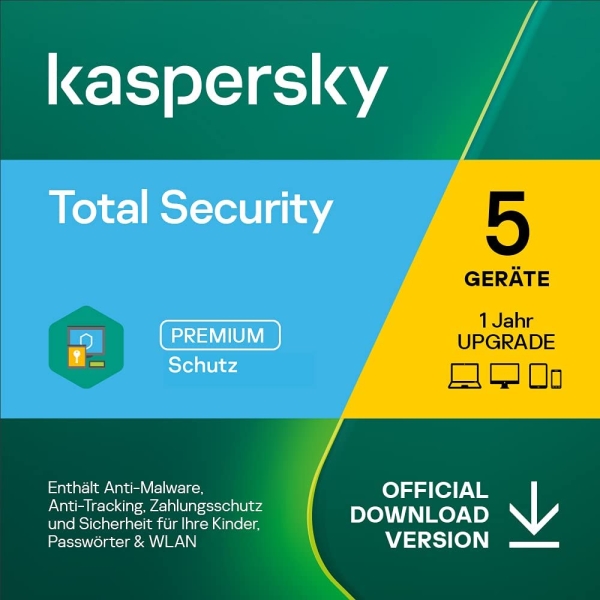 Kaspersky Total Security 2022 - www.software-shop.com.de