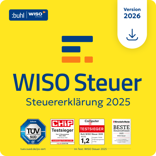 WISO Steuer 2026 - www.software-shop.com.de