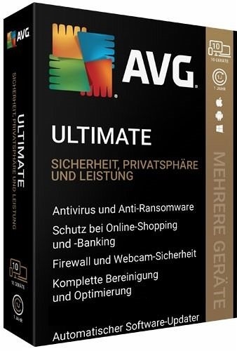 AVG Ultimate 2024, 1 PC - 3 Jahre, Download, Windows