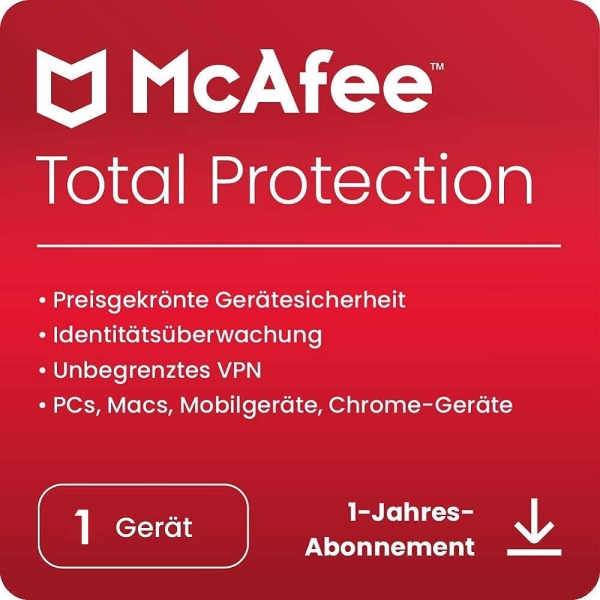 McAfee Total Protection - www.software-shop.com.de