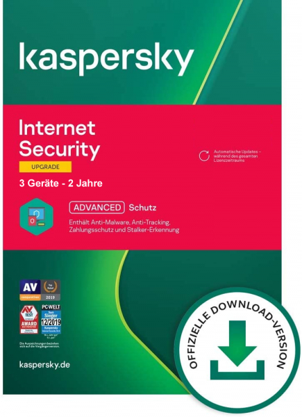 Kaspersky Internet Security 2021 - www.software-shop.com.de