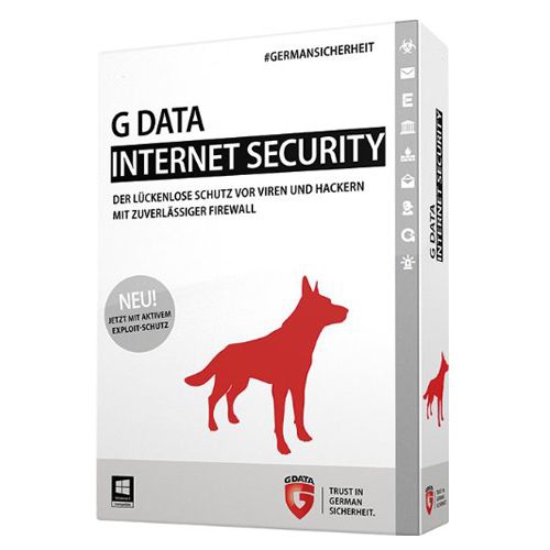 G DATA Internet Security 2017, 1PC - 1 Jahr, Download