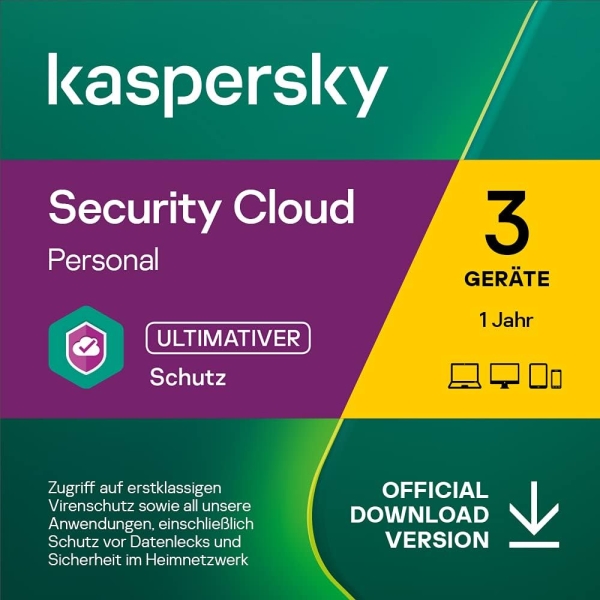 Kaspersky Security Cloud Personal - www.software-shop.com.de