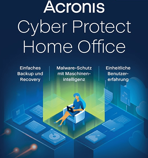 Acronis Cyber Protect Home Office, 1 Gerät, Dauerlizenz, Download