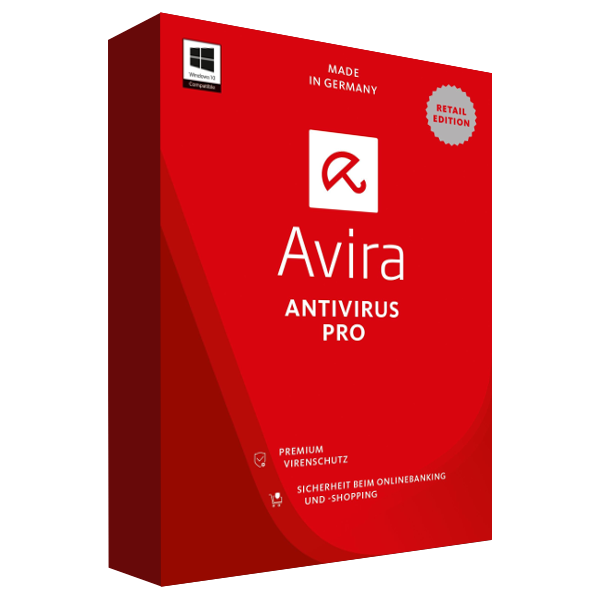 Avira Antivirus Pro 2017, 3 Geräte - 1 Jahr, Download