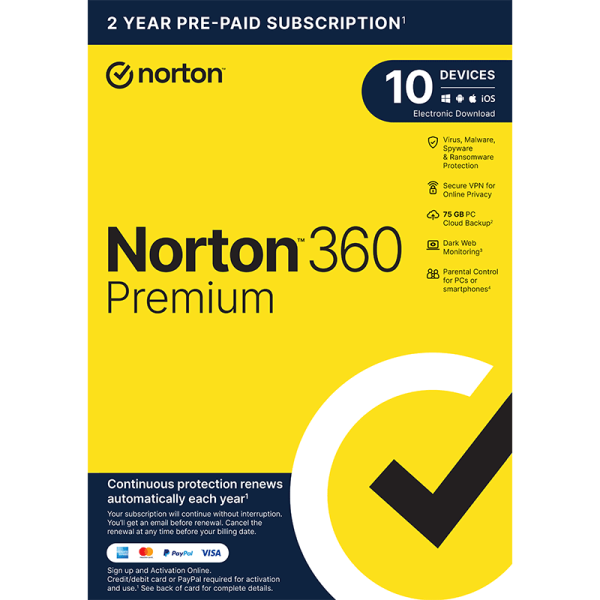 Symantec Norton 360 Premium - www.software-shop.com.de