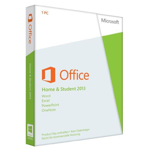 Microsoft Office 2013 Home and Student, PKC, deutsch (79G-03604) NEU