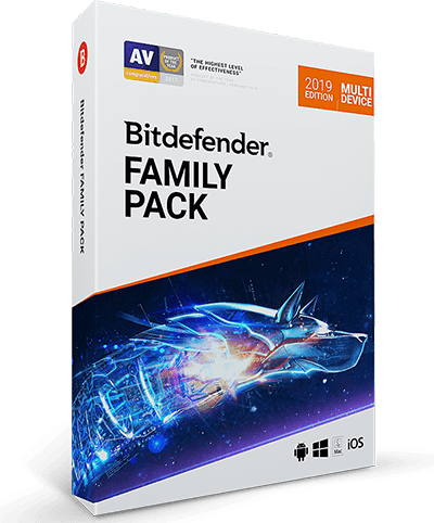 Bitdefender Family Pack 2019, 15 Geräte - 1 Jahr, Deutsch, Download
