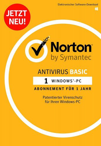 Symantec Norton Antivirus Basic, 1 Gerät - 1 Jahr, Download