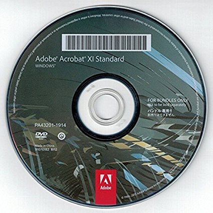 Adobe Acrobat XI Standard, OEM, DVD, Win