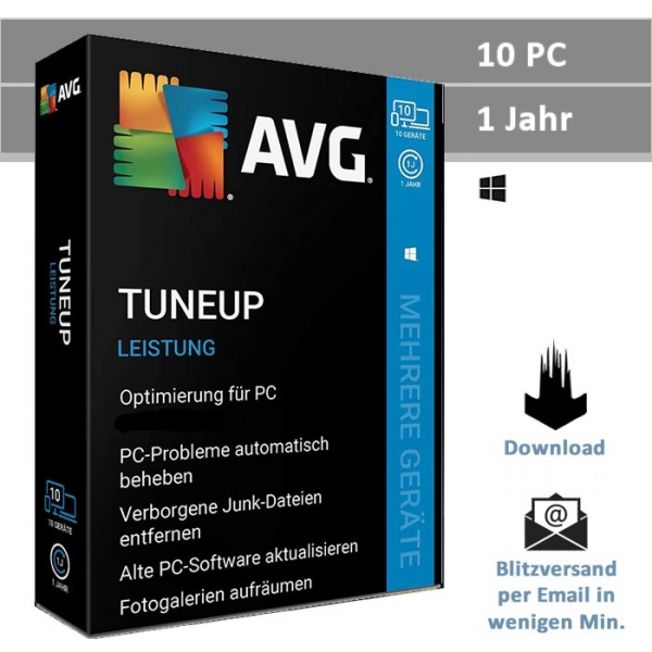 AVG TuneUp 2021 www.software-shop.com.de