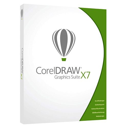 CorelDRAW Graphics Suite X7, inkl. DVD und Zweitnutzungsrecht. Vollversionsbundle*