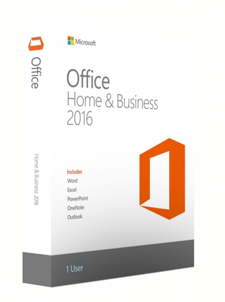 Microsoft Office 2016 Home and Business, Download, Win