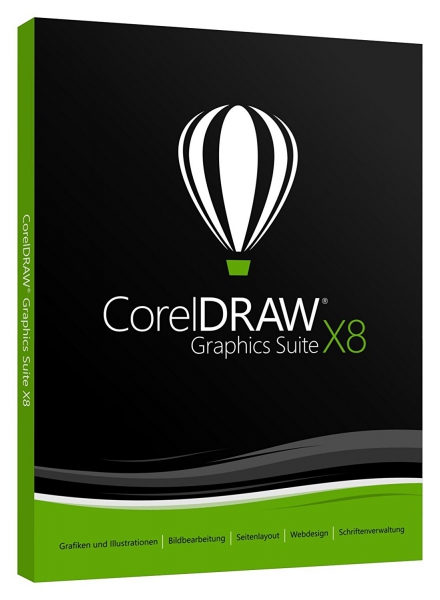CorelDRAW Graphics Suite X8, Vollversionsbundle* Download