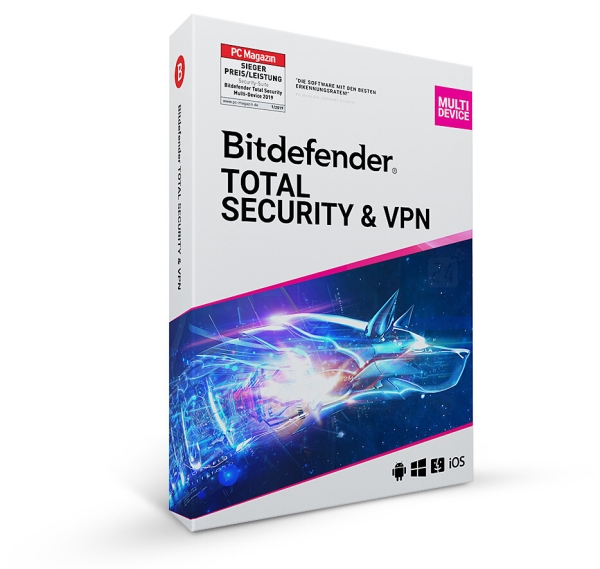 Bitdefender Total Security & VPN Premium - www.software-shop.com.de