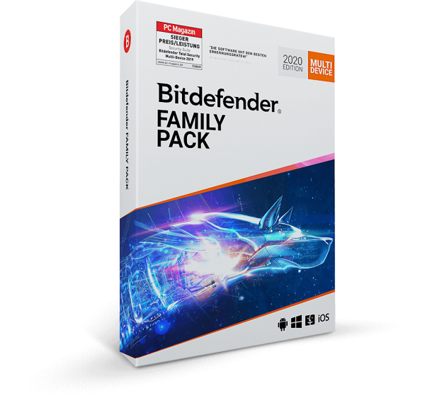 Bitdefender Family Pack 2020 - www.software-shop.com.de