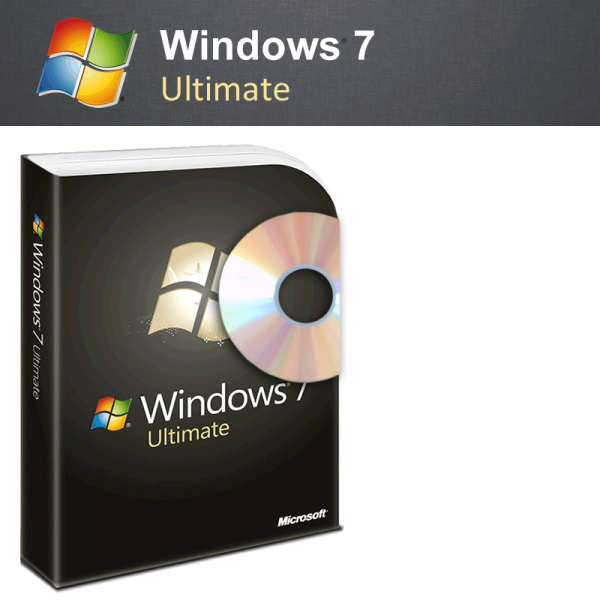 Windows 7 Ultimate Retail-Box inkl. DVD - 32 und 64-bit