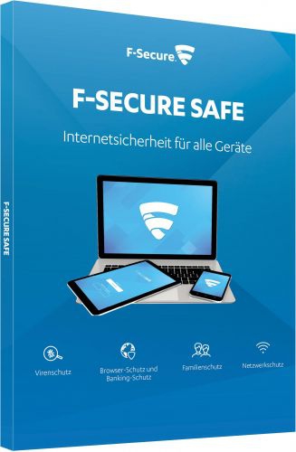 F-Secure Safe Internet Security 2017, 3 Geräte - 1 Jahr, Download Win/Mac/Android