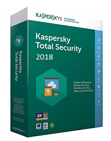 Kaspersky Total Security 2018 Multi-Device, 3 Geräte - 2 Jahre, Download